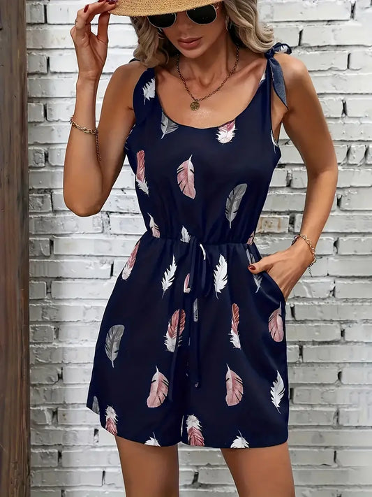 Kellian – Chic Romper with Straps