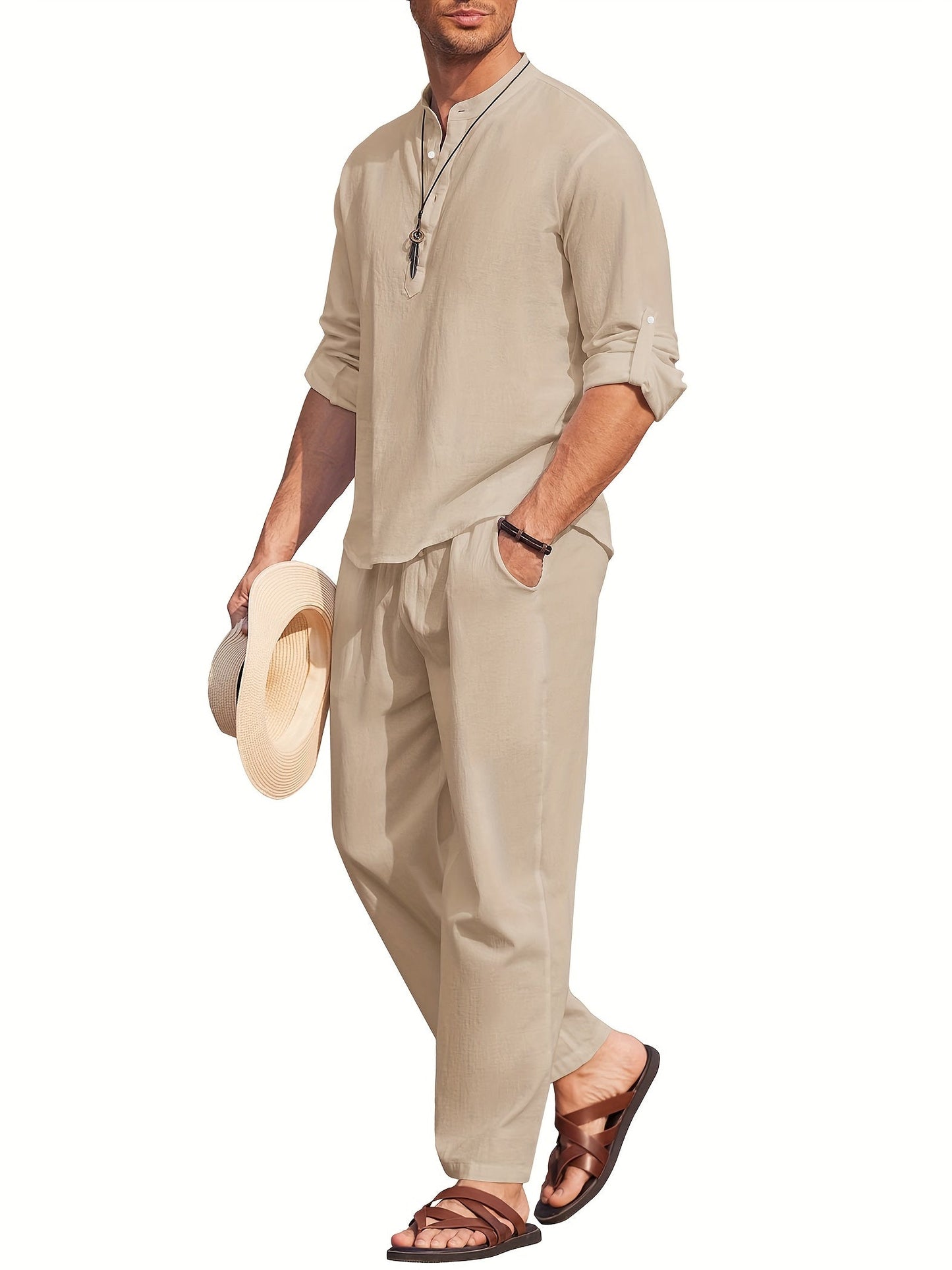 White linen set - Max