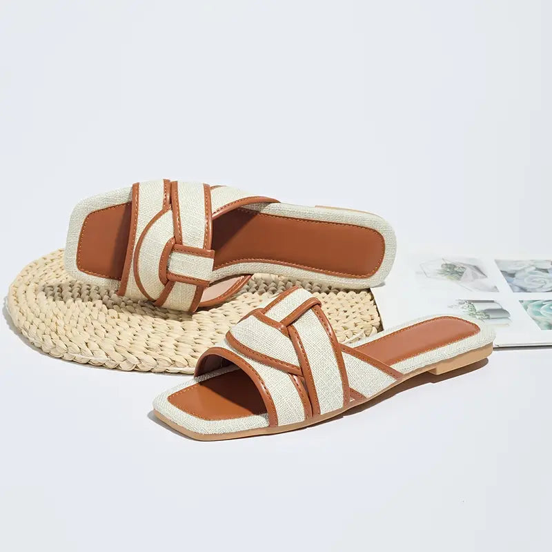 Keoka – Stylish Flat Slide Sandals