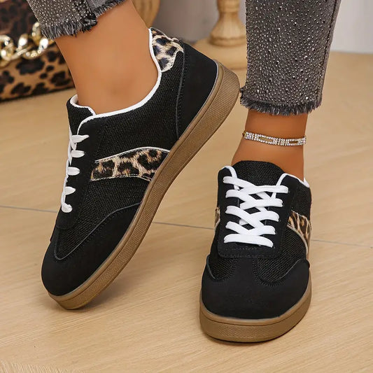 Carmillia – Stylish Leopard Print Sneakers
