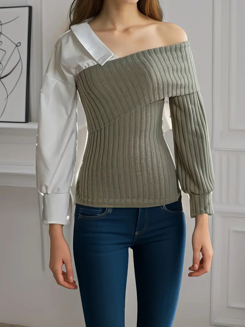 Shirley – Stylish Asymmetric Top