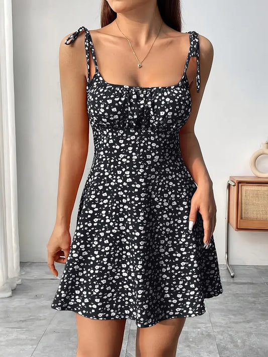 Maxine – Floral Print Mini Dress
