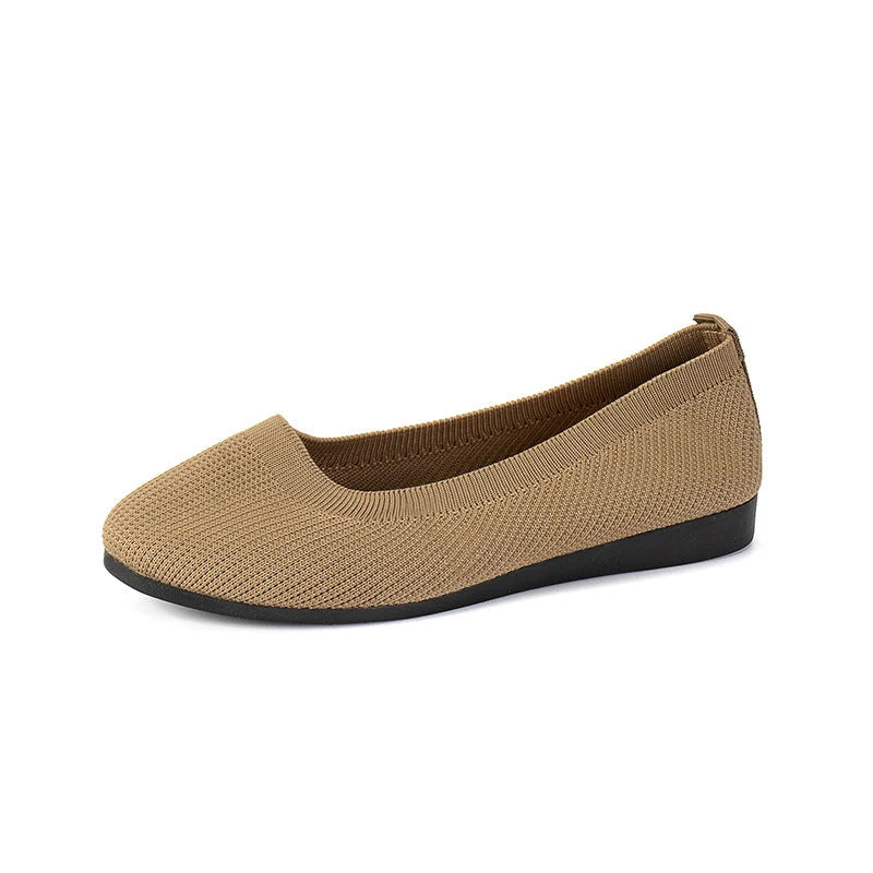 Elka – Comfy Knitted Flats