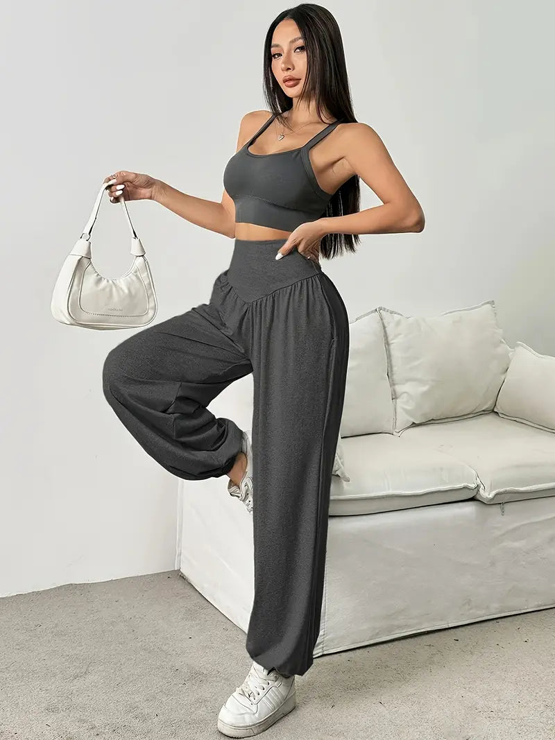 Noctelith – Stylish Wide-leg Trousers