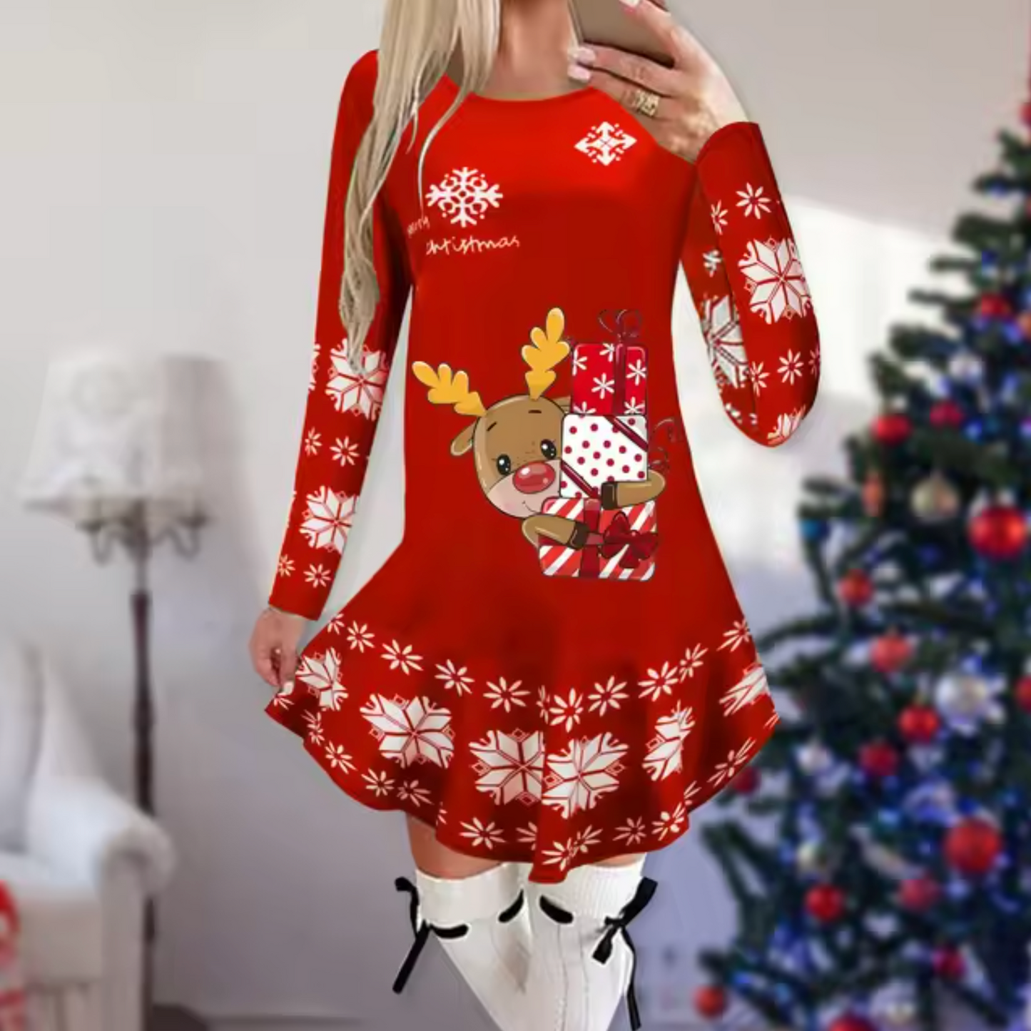 Sally - Christmas-themed Dress