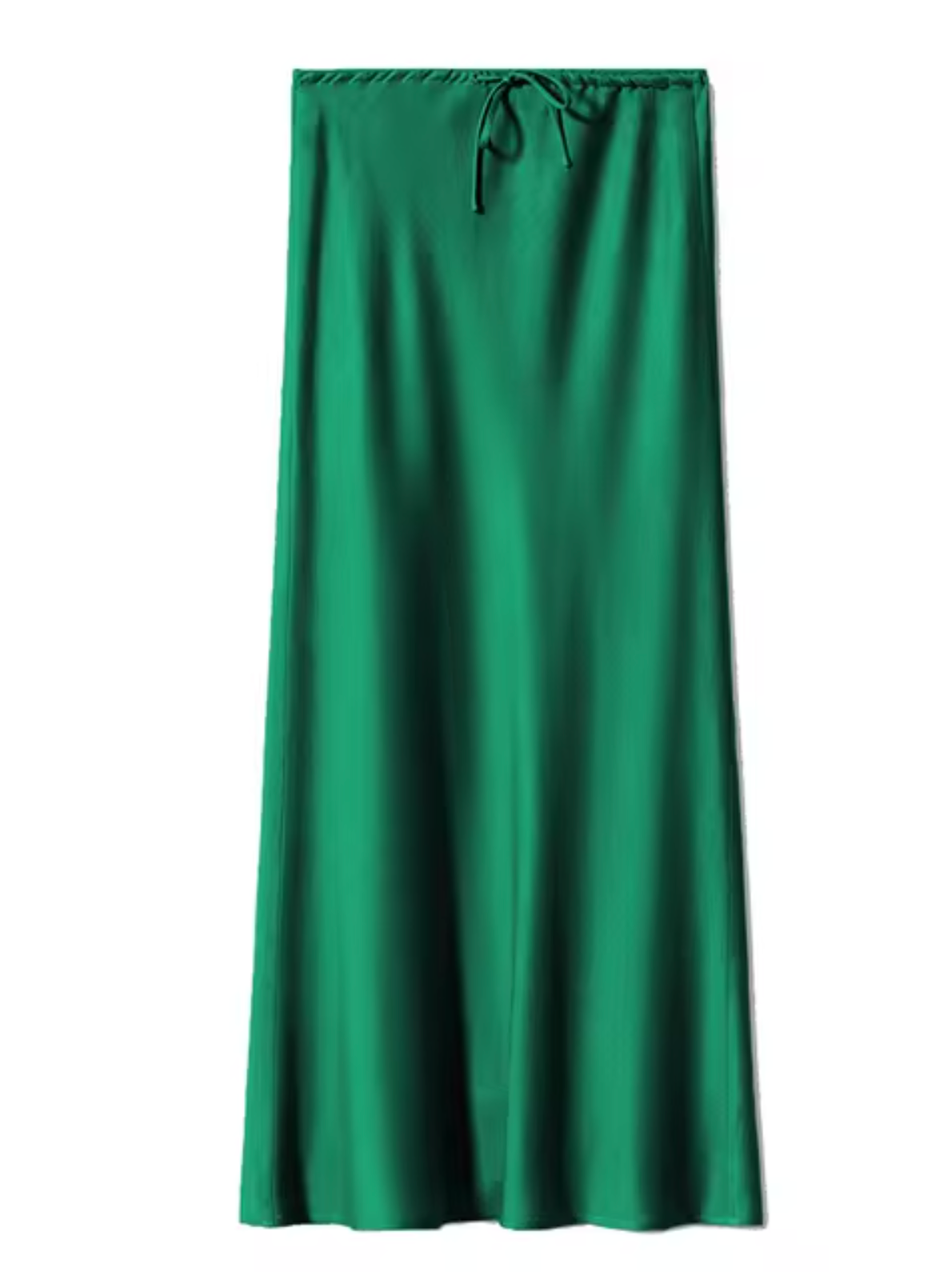 Latisha – Long Satin Silk Skirt