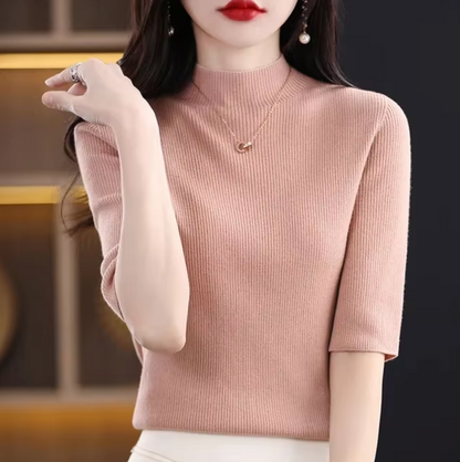Aubrey – Knitted Turtleneck Sweater