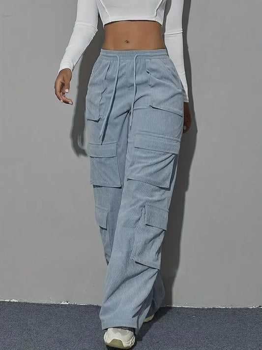 Luneth – Stylish Oversized Cargo Pants