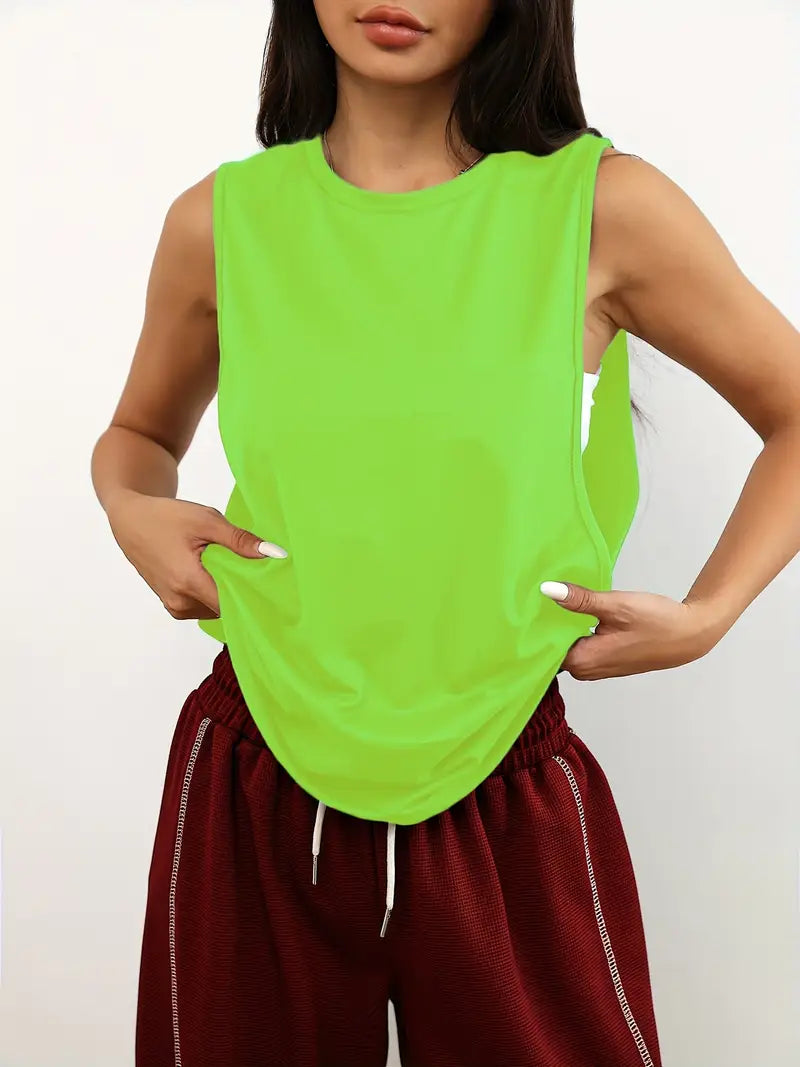 Vexis – Stylish, Sleeveless, Loose-fitting Tank Top