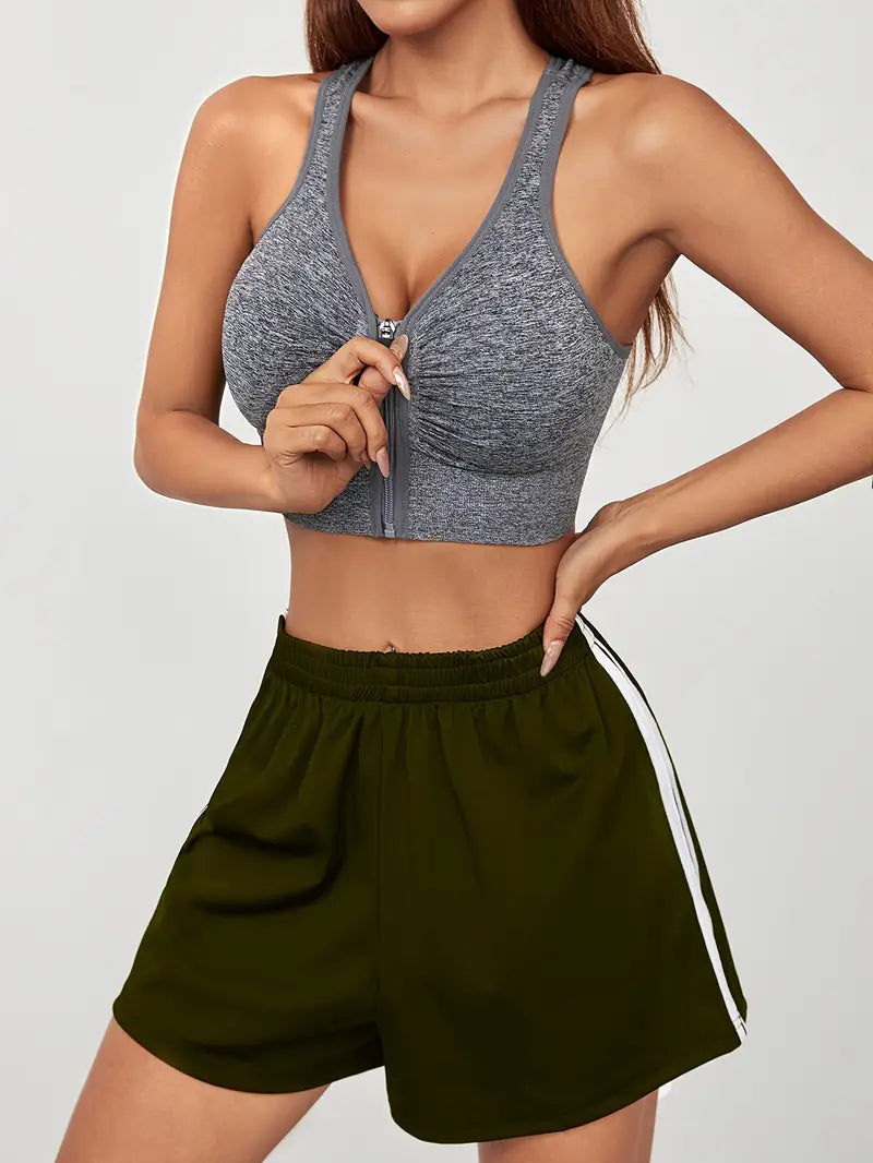 Sivra – Sporty High-waisted Shorts