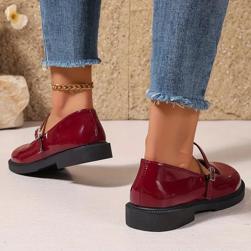 Elara – Vintage Leather Shoes