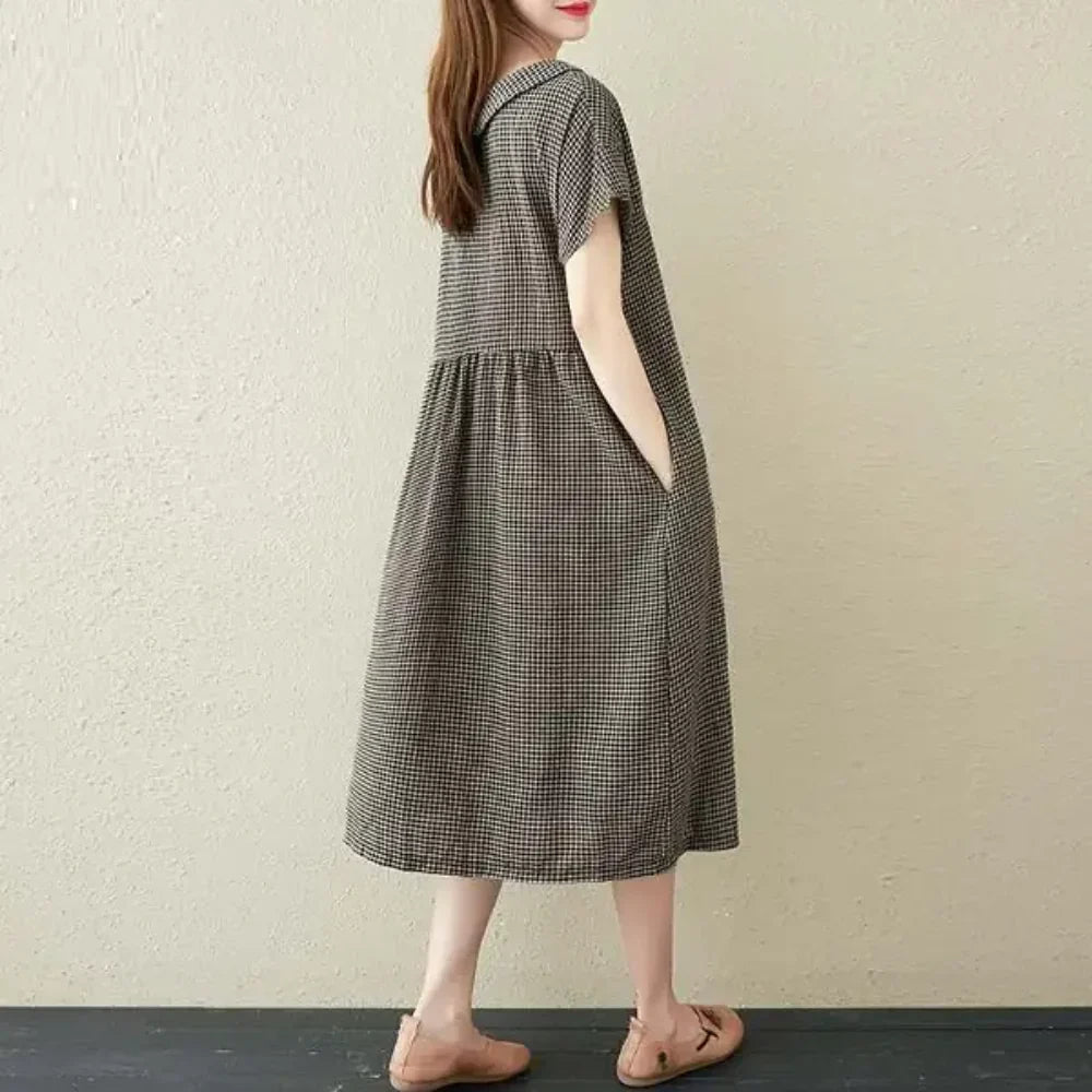 Vinessa – High-quality Cotton-Linen Dress