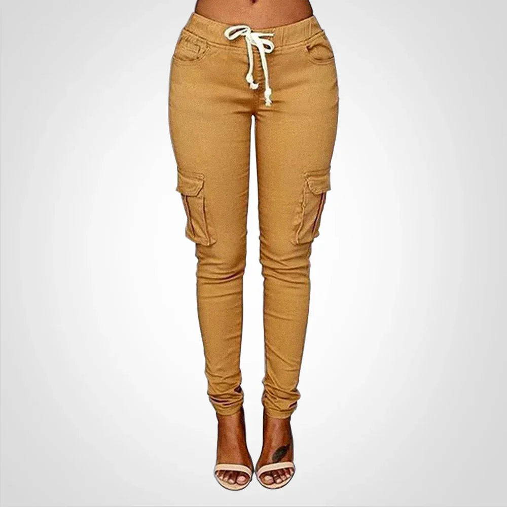 Fiela – Stylish Slim-fit Cargo Pants