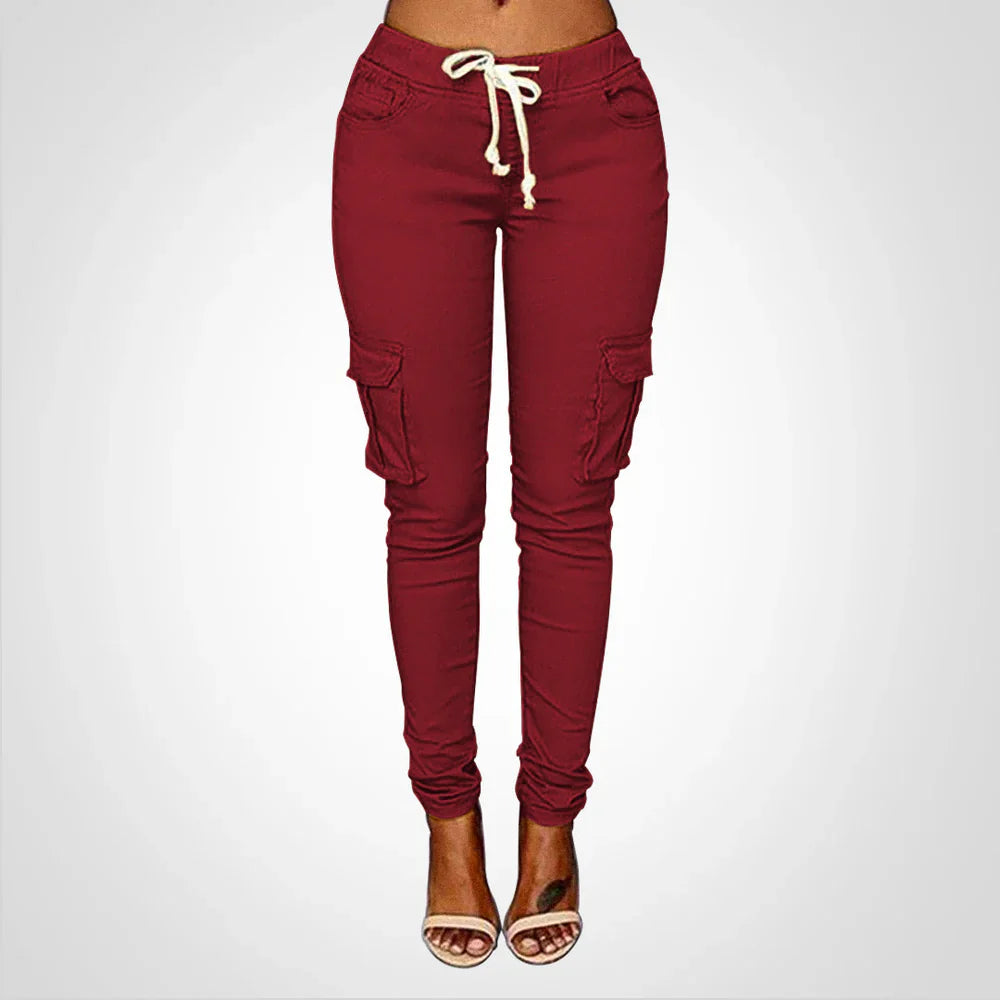 Fiela – Stylish Slim-fit Cargo Pants