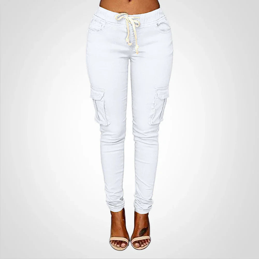 Fiela – Stylish Slim-fit Cargo Pants