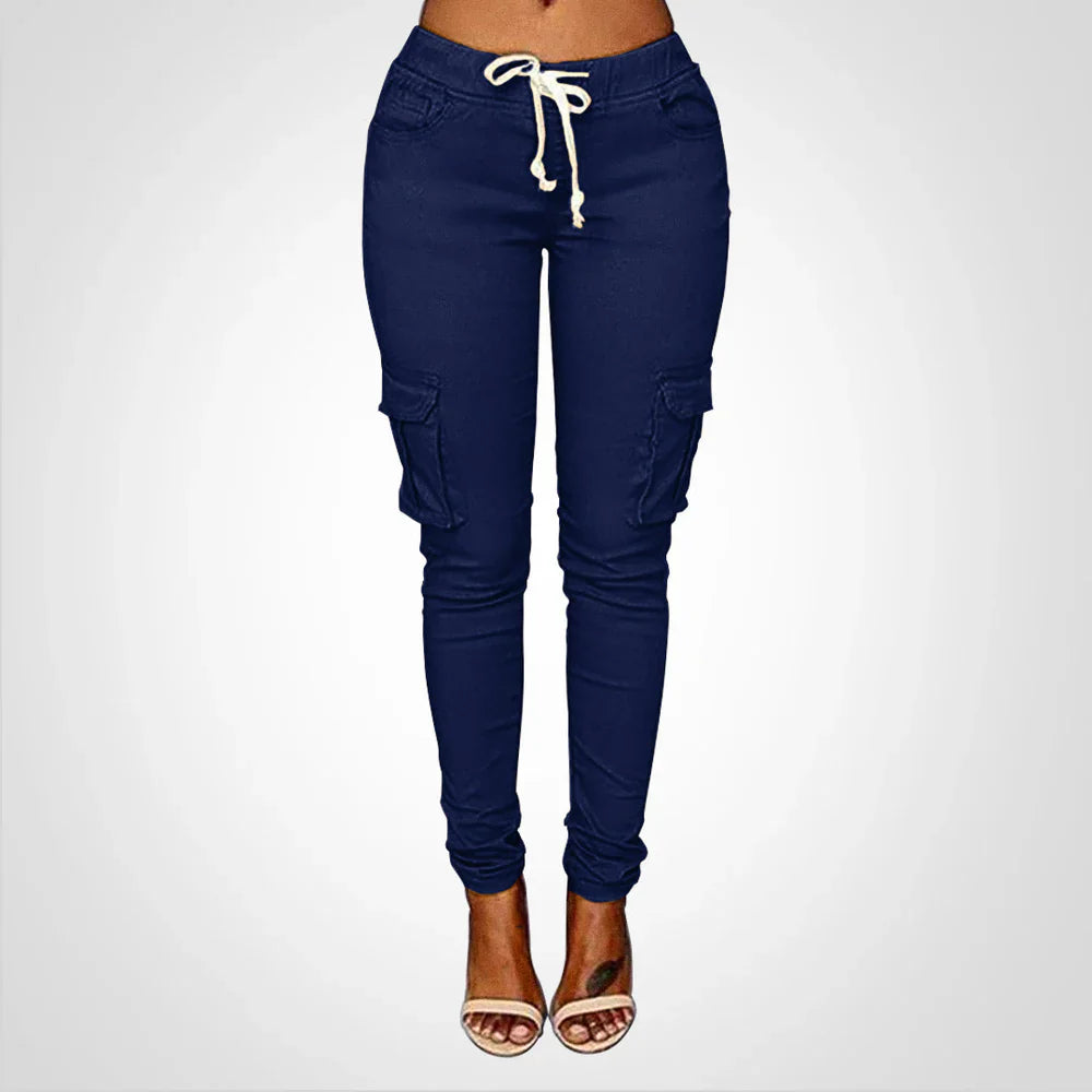 Fiela – Stylish Slim-fit Cargo Pants
