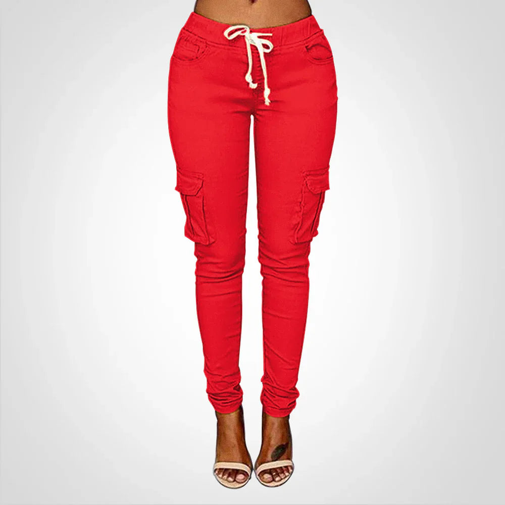 Fiela – Stylish Slim-fit Cargo Pants