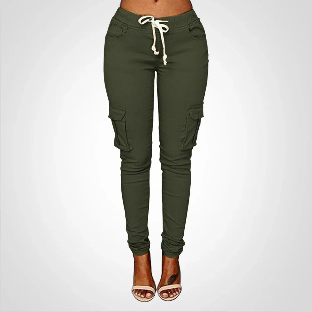 Fiela – Stylish Slim-fit Cargo Pants