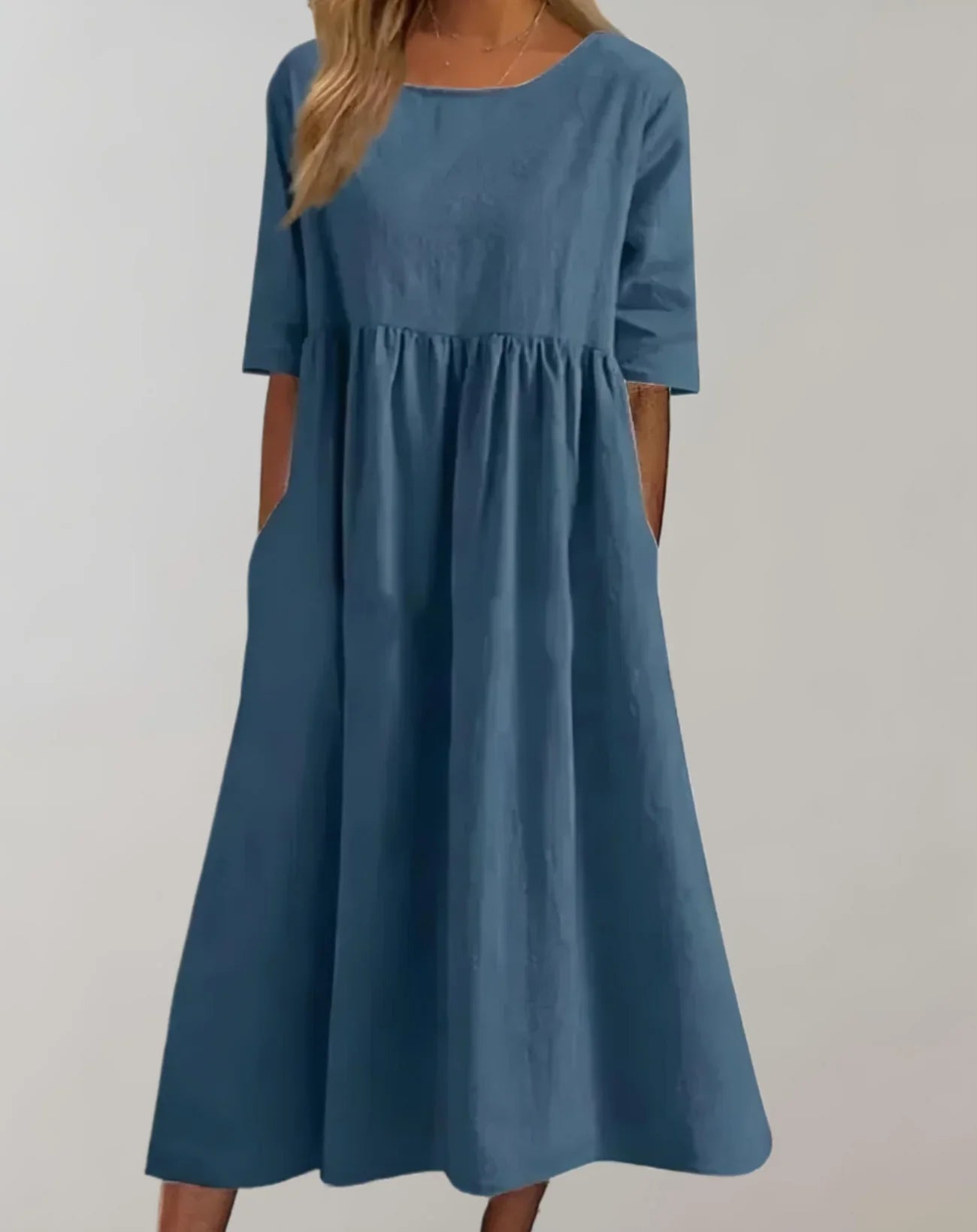 Diella – Cotton Linen Dress