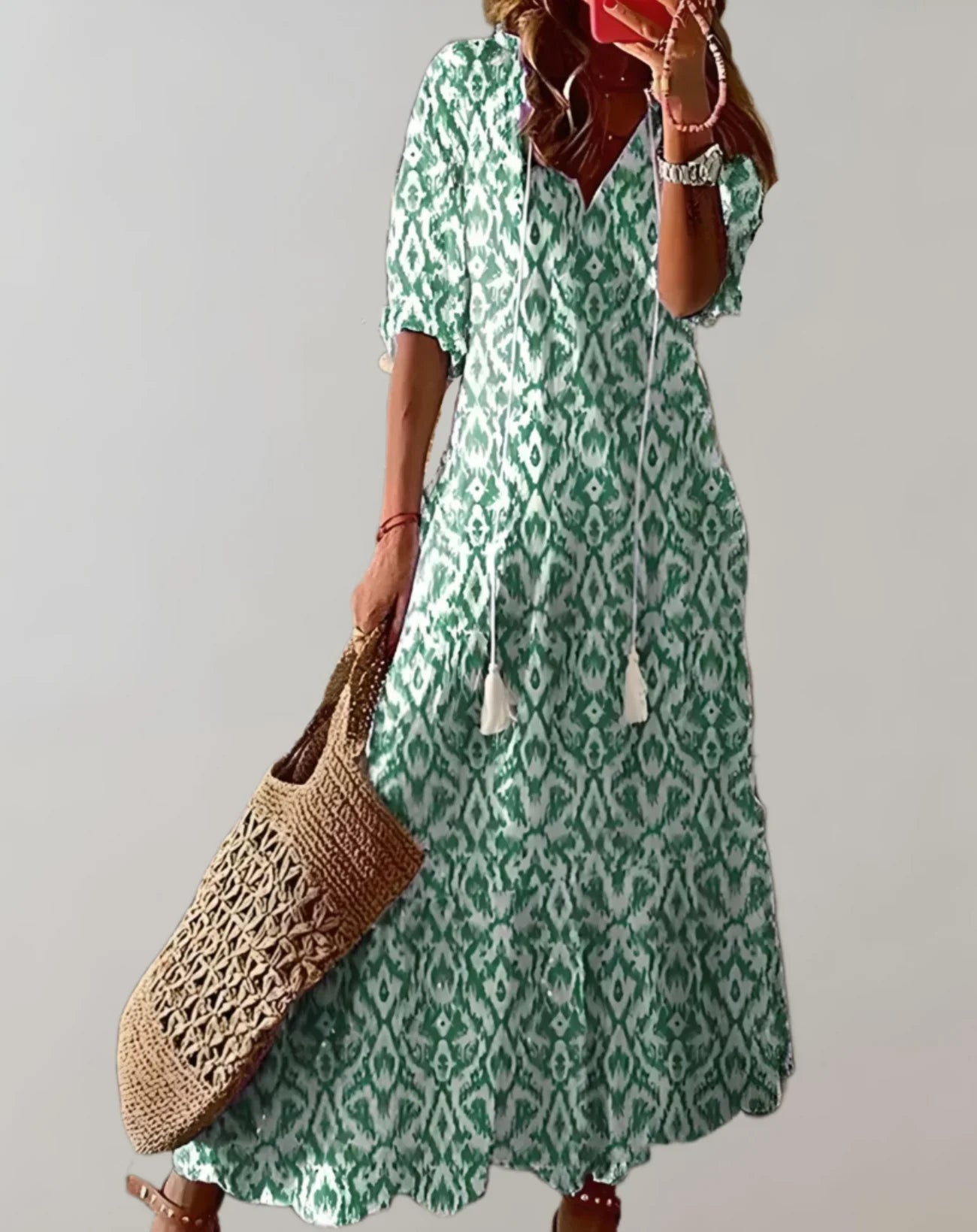 Kinsley – Boho Maxi Dress