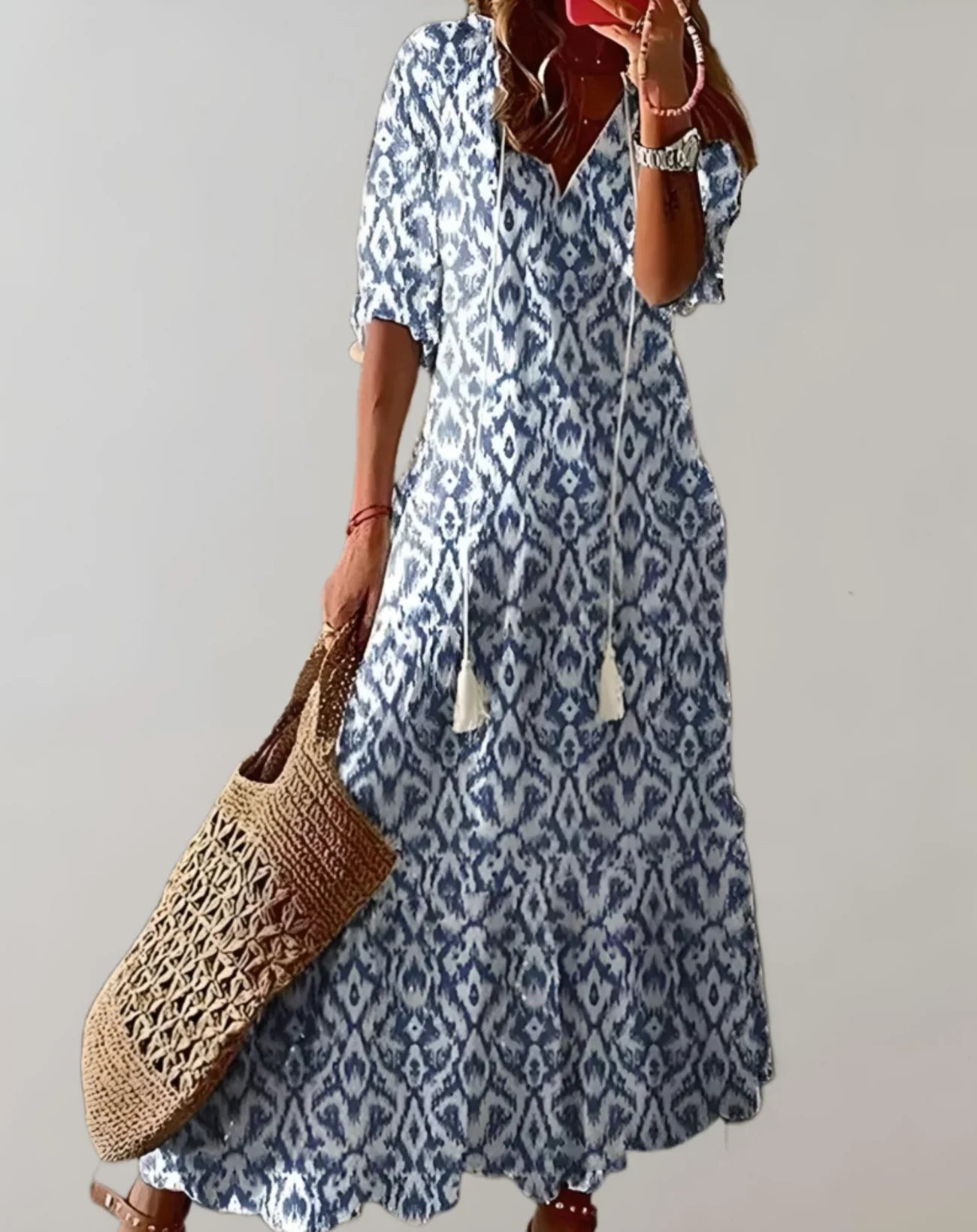 Kinsley – Boho Maxi Dress