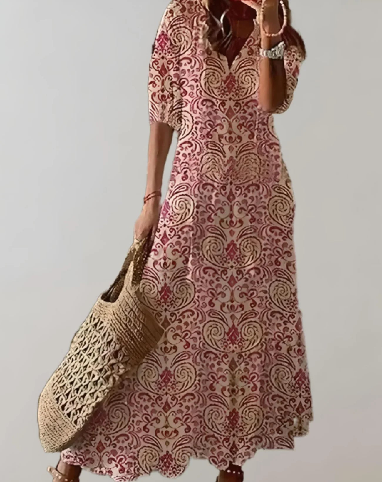 Kinsley – Boho Maxi Dress