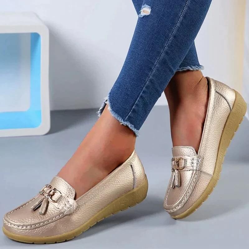 Oryanna – Classic Leather Loafers
