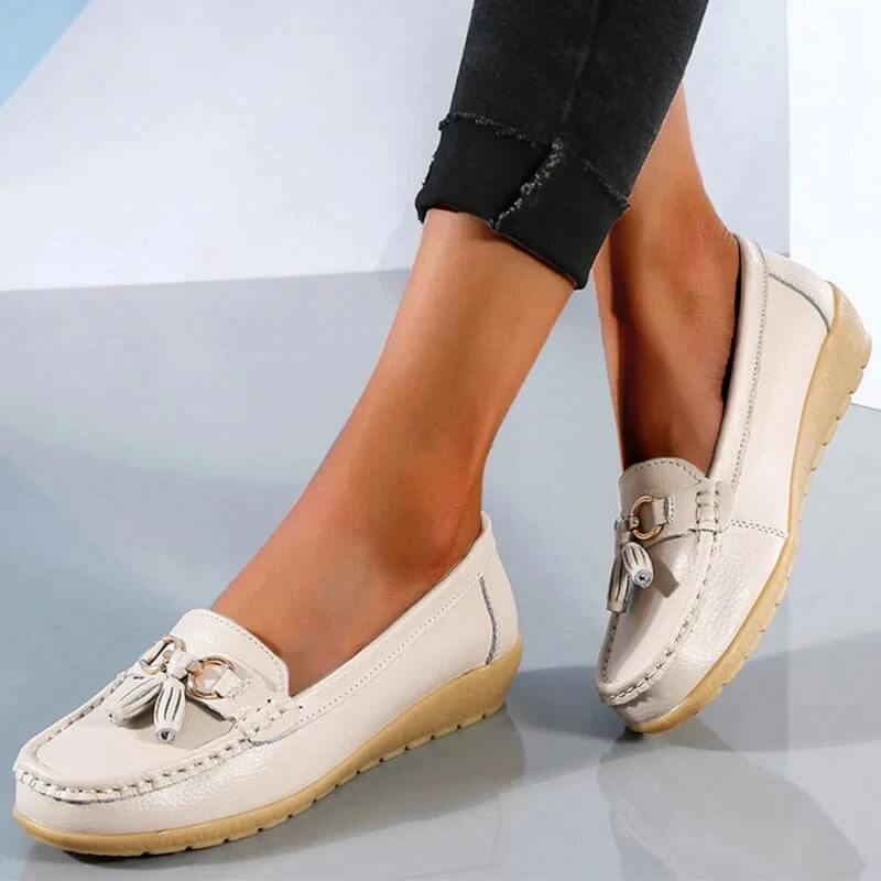 Oryanna – Classic Leather Loafers