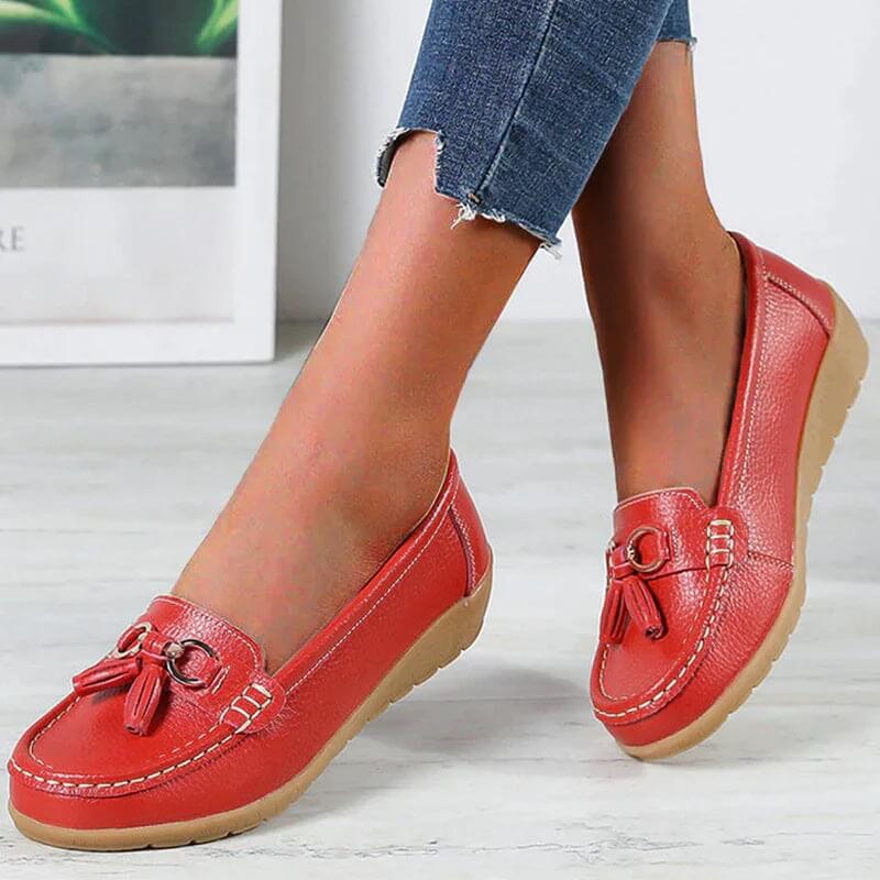 Oryanna – Classic Leather Loafers