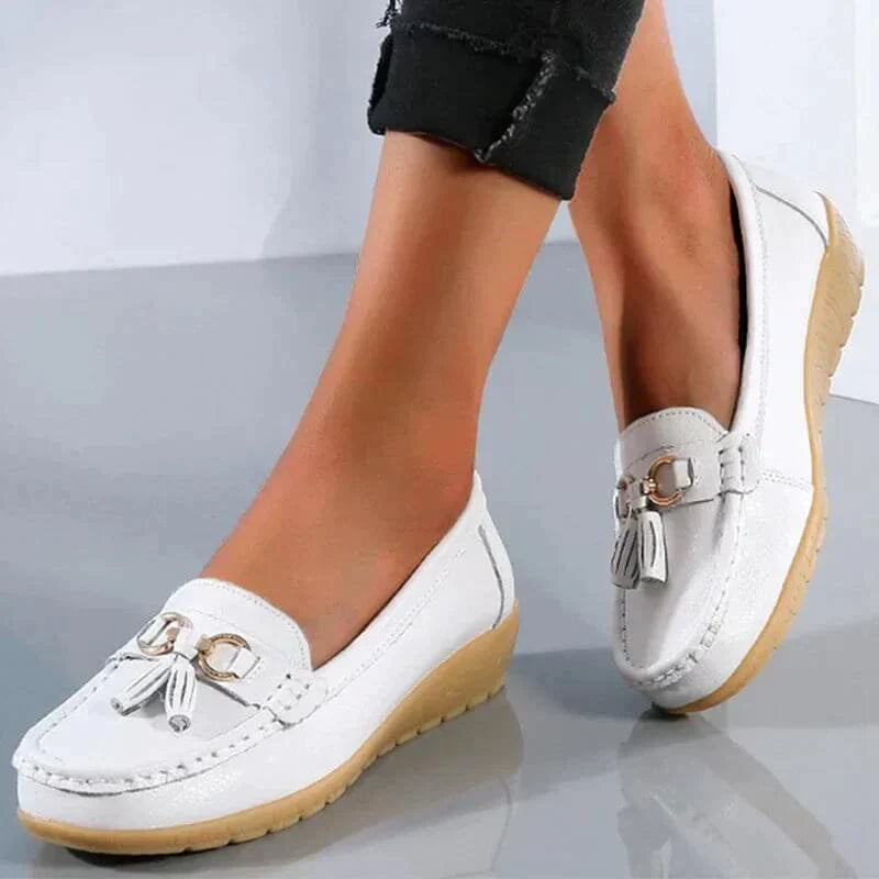 Oryanna – Classic Leather Loafers