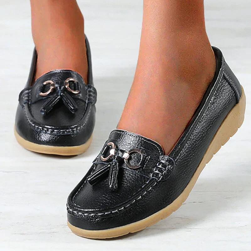 Oryanna – Classic Leather Loafers