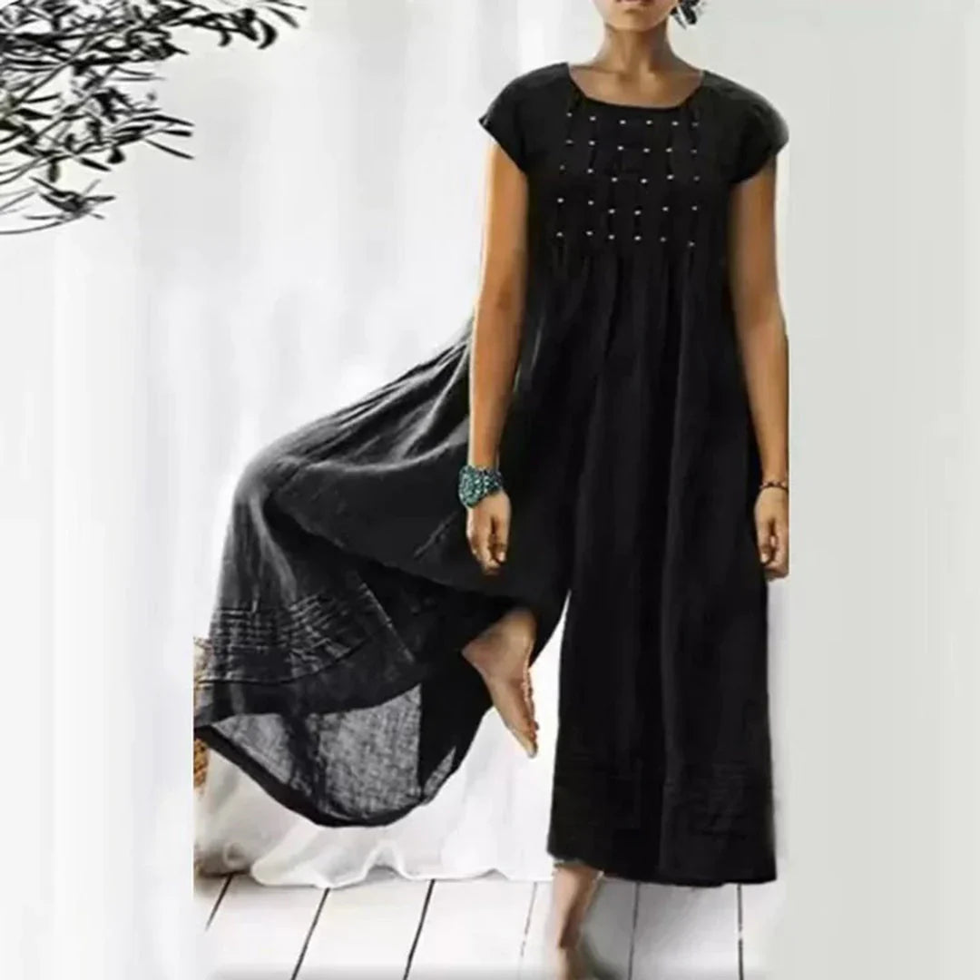Sylmara – Breathable Cotton-Linen Dress