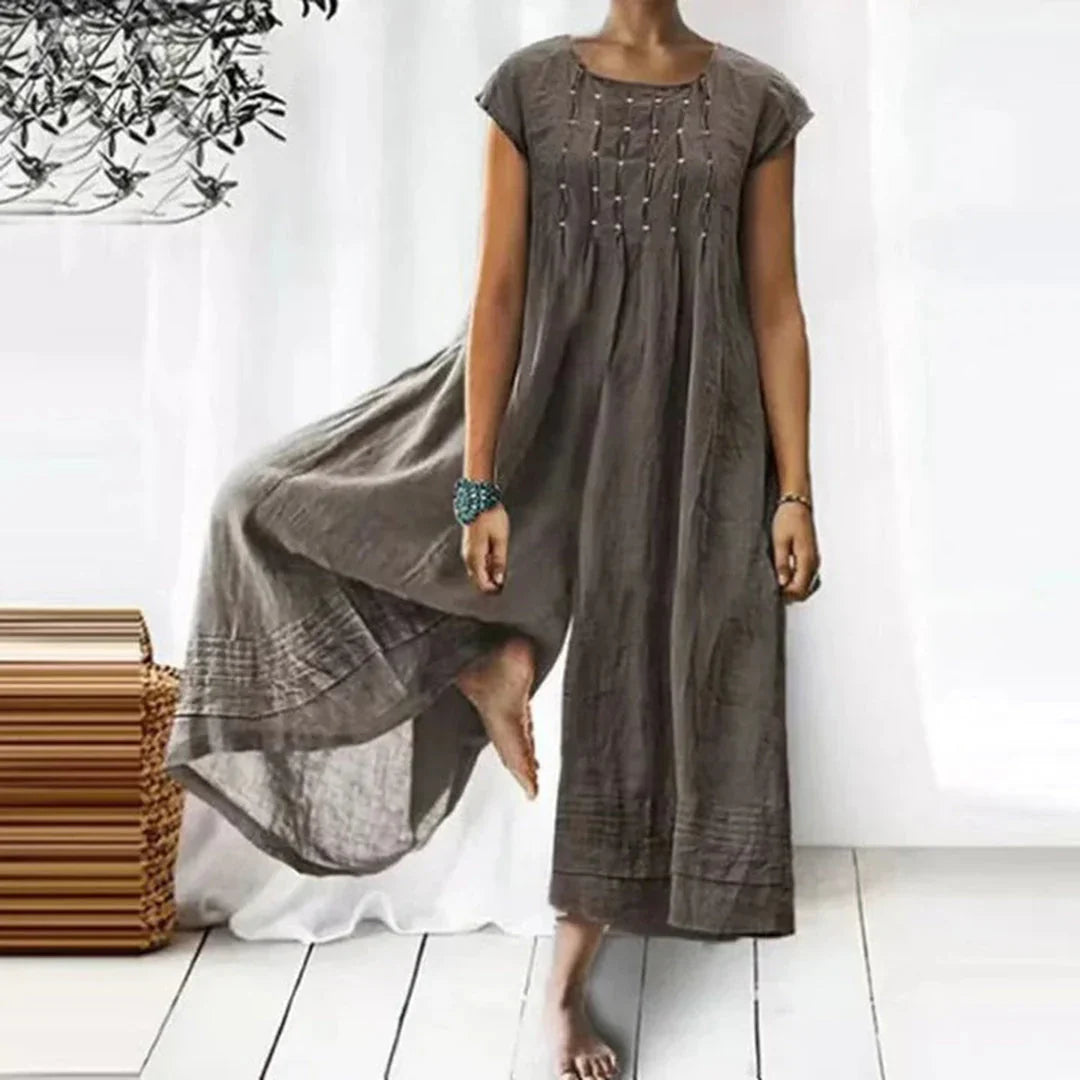 Sylmara – Breathable Cotton-Linen Dress