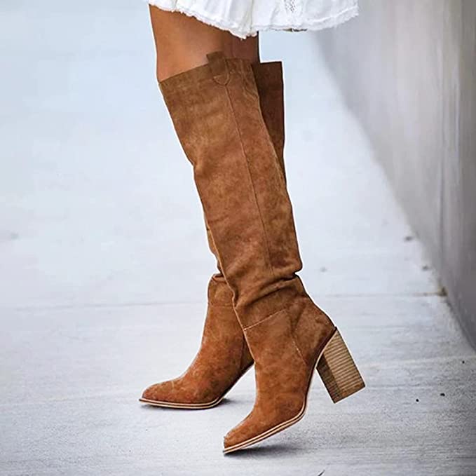 Maceline – Stylish Knee-high Boots