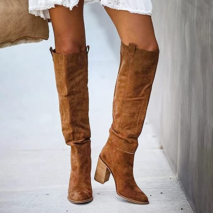 Maceline – Stylish Knee-high Boots