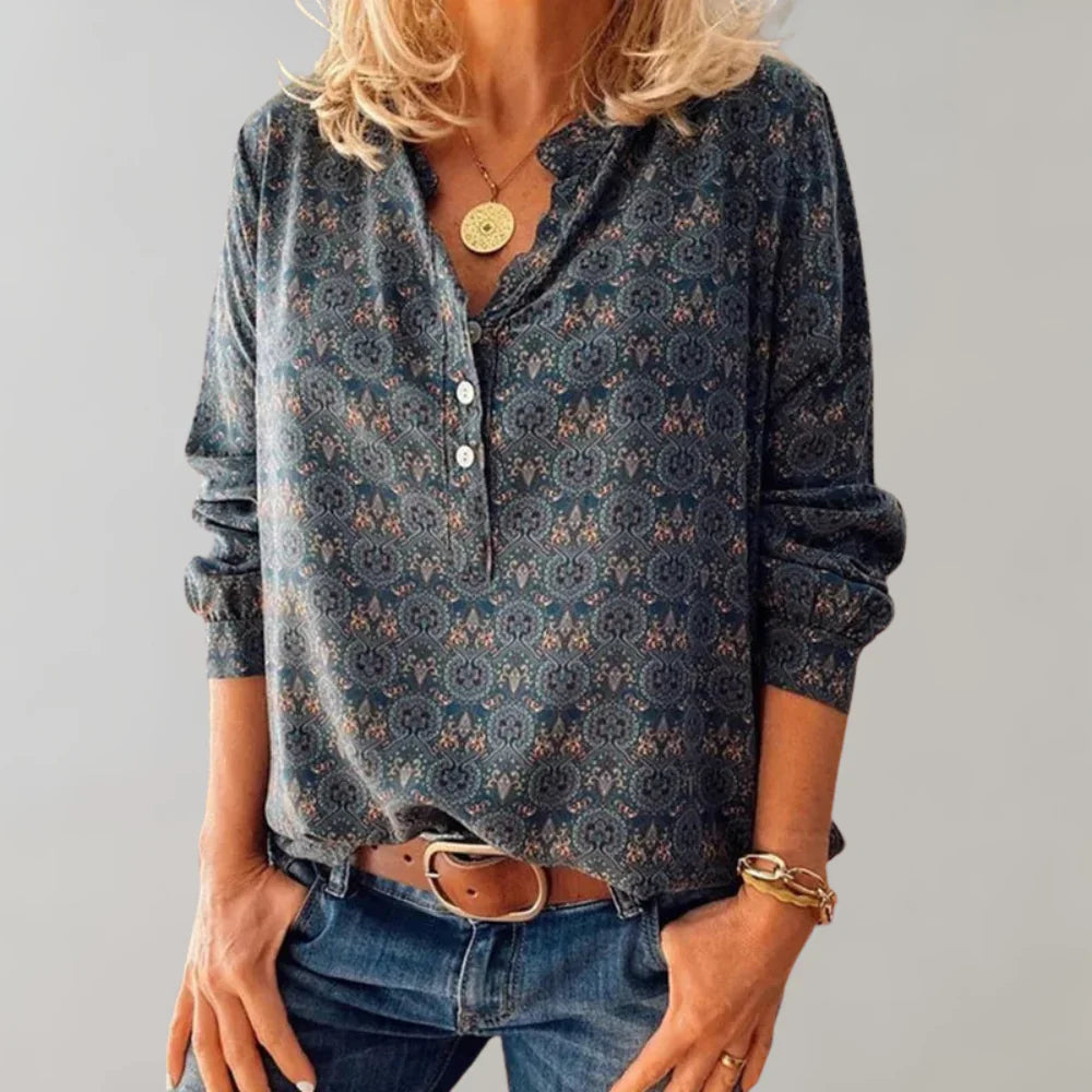 Naelis – Vintage-style Blouse