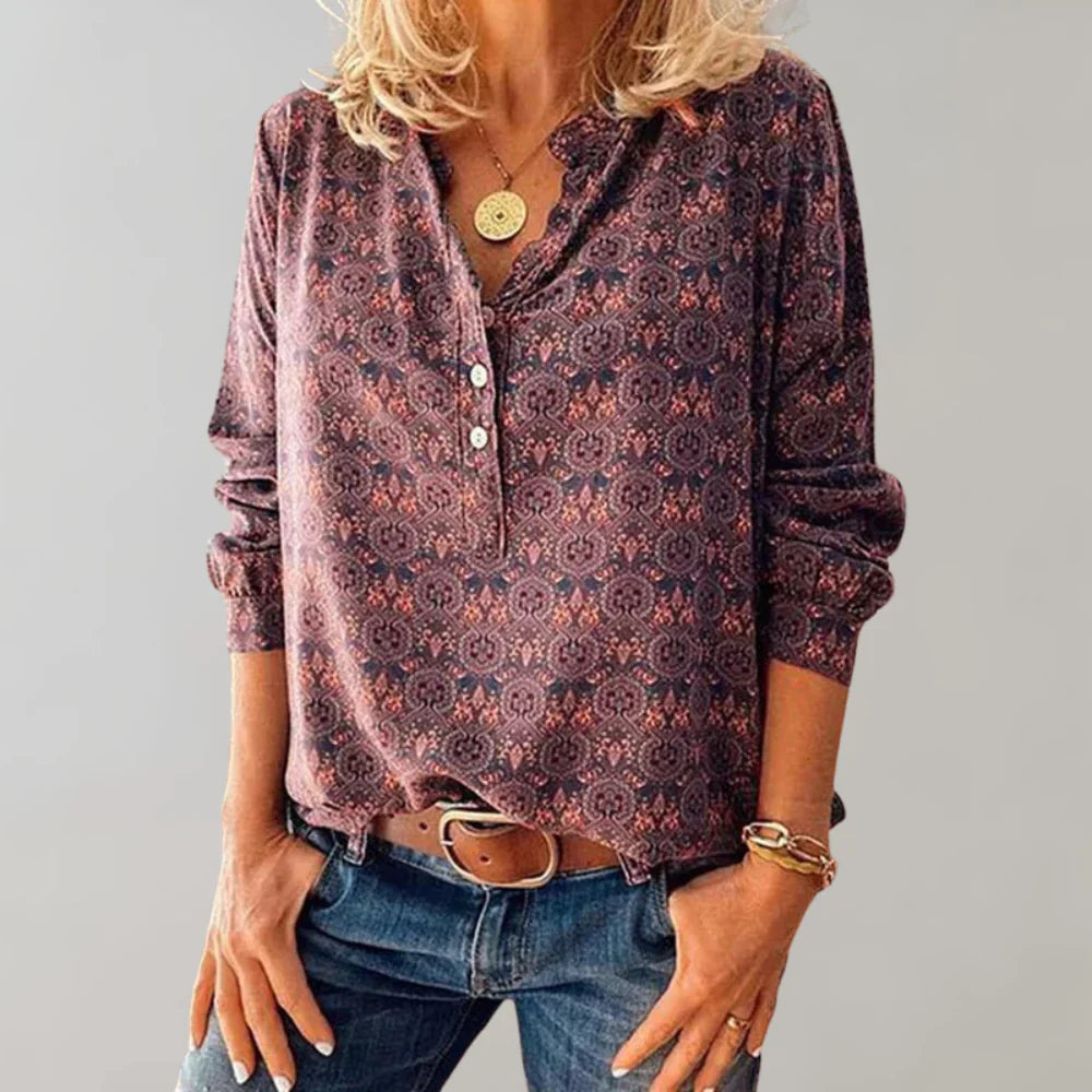 Naelis – Vintage-style Blouse