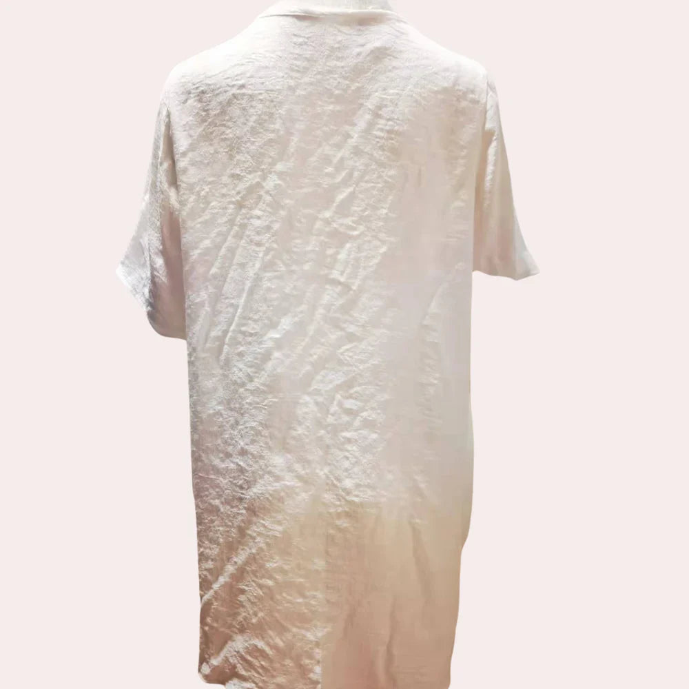 Myrtell – Loose-fit Linen Beach Dress