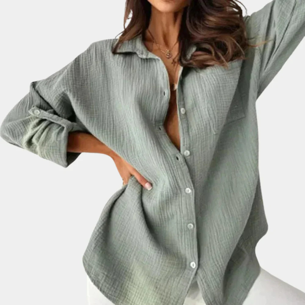 Kesani – High-quality Cotton Button-down Shirt