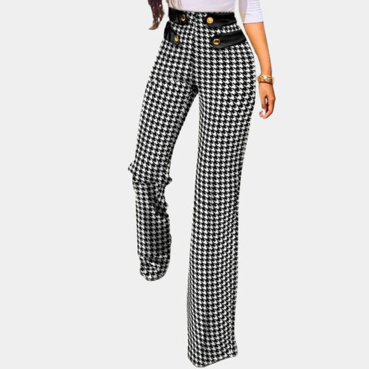Thaneria – Vintage Style High-waisted Trousers