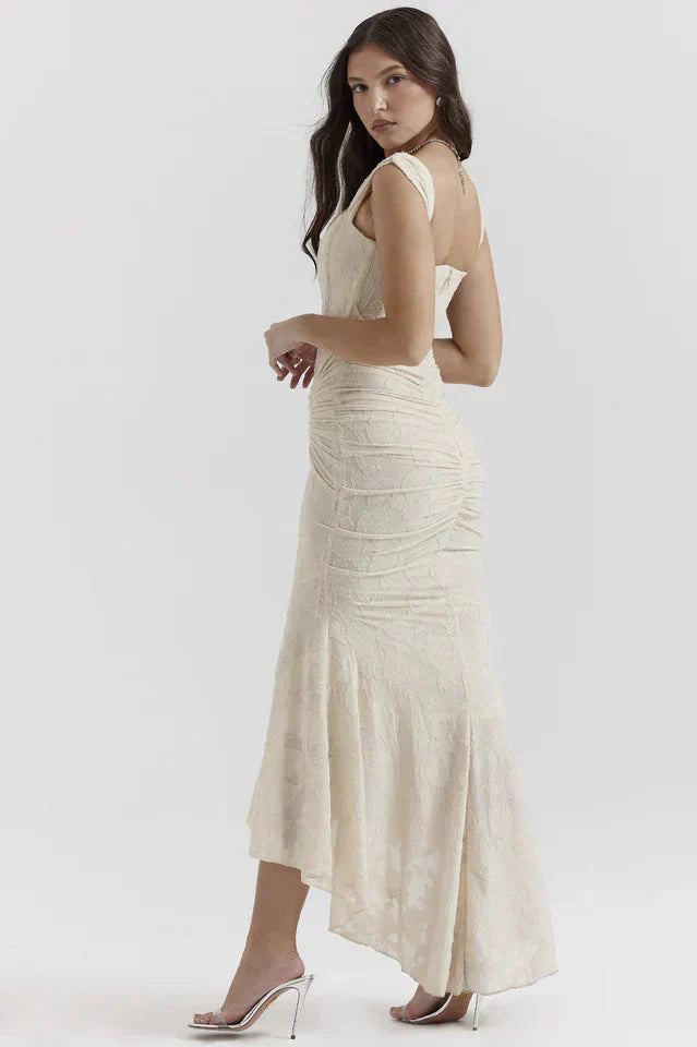 Melly – Elegant Off-shoulder Lace Dress