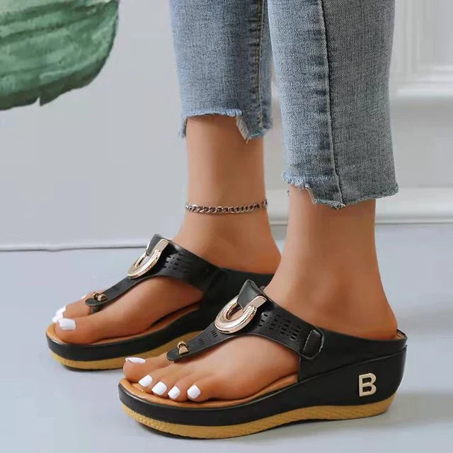 Liorenna – Orthopedic Wedge Sandals