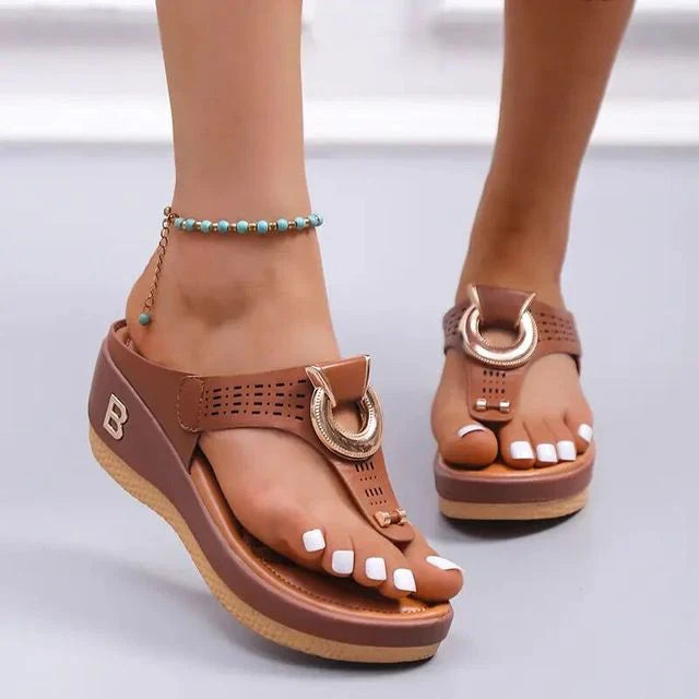 Liorenna – Orthopedic Wedge Sandals