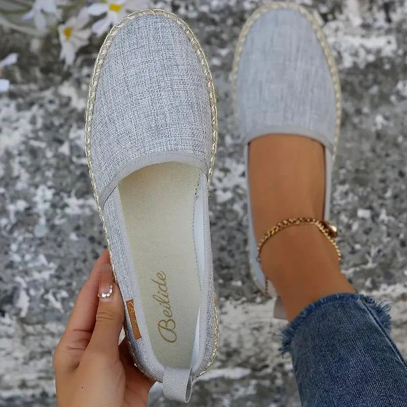 Mezarae – Stylish Linen Slippers