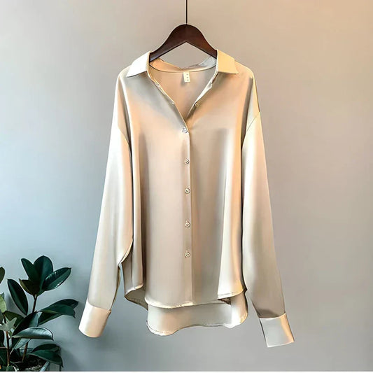 Lumi - Elegant Satin Blouse