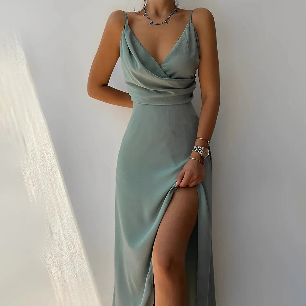 Channah – Elegant Satin Dress