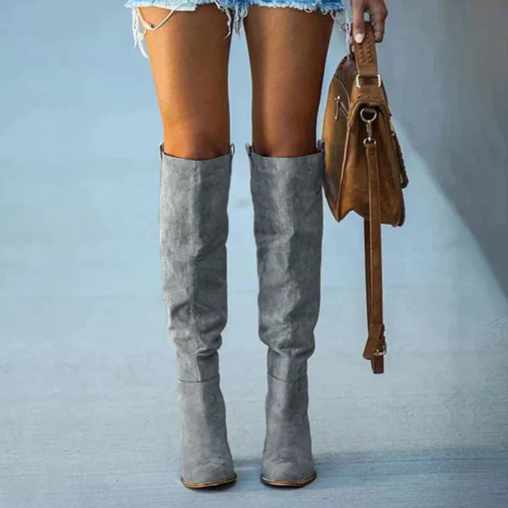 Maceline – Stylish Knee-high Boots