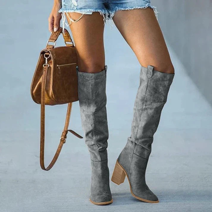 Maceline – Stylish Knee-high Boots