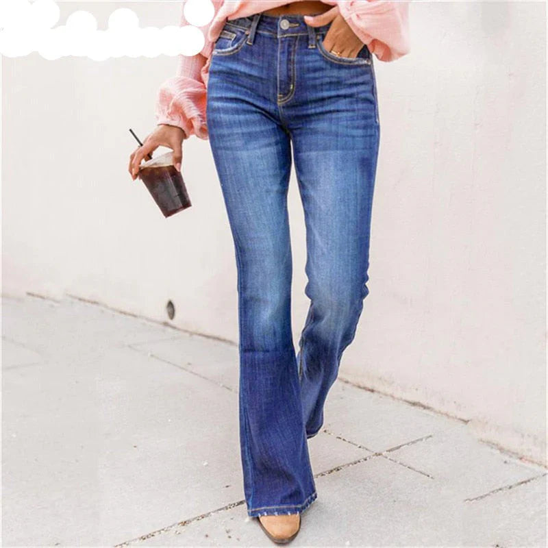 Quinette – Black High-Rise Bootcut Pants