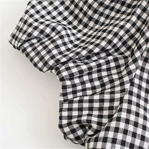 Melisandra – Cotton Gingham Dress